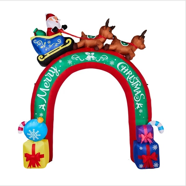 10 FT Reindeer Sleigh Archway product photo